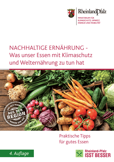 Broschüre „Nachhaltige Ernährung – Was unser Essen mit Klimaschutz und Welternährung zu tun hat“